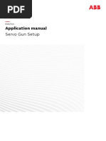 Application Manual: Servo Gun Setup