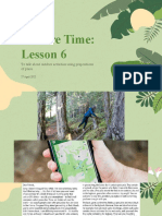Leisure Time: Lesson 6: To Talk About Outdoor Activities Using Prepositions of Place