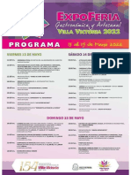 Programa Completo Feria Villa Victoria 2022