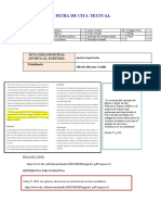 Ficha de Cita Textual - Aportes de Autores