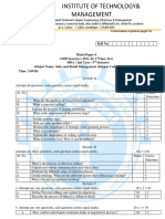 Model Paper 3 KMBNMK04