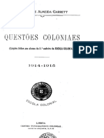 Questões Coloniais Thomaz Almeida Garret