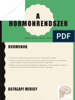 A Hormonrendszer