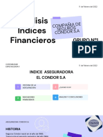 Análisis Índices Financieros_PRESENTACION GRUPO Nº1
