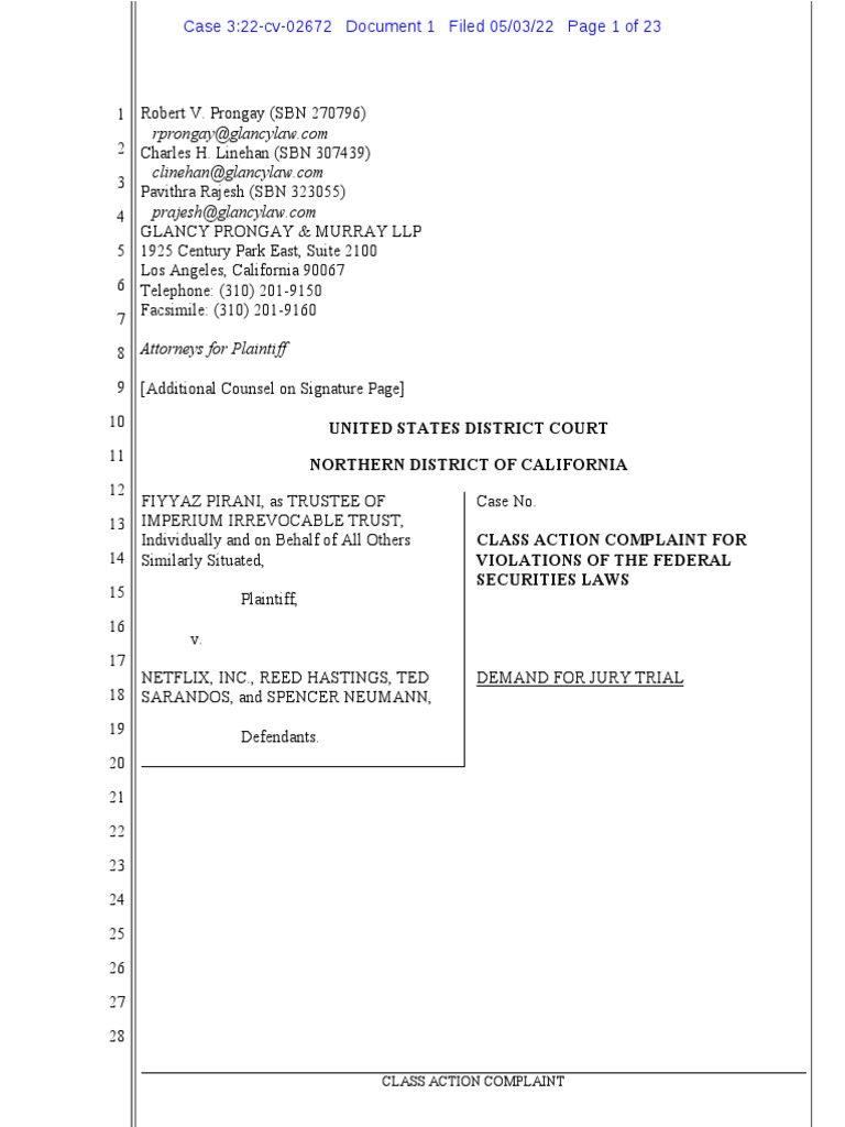 netflix-lawsuit-pdf-sec-rule-10b-5-class-action