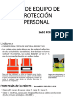 Uso de Equipo de Protección Personal