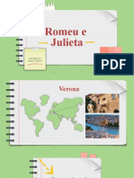 Resumo da tragédia de Romeu e Julieta de William Shakespeare