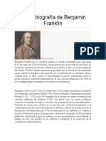 Breve Biografía de Benjamin Franklin