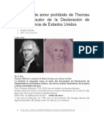 La Historia de Amor Prohibido de Thomas Jefferson