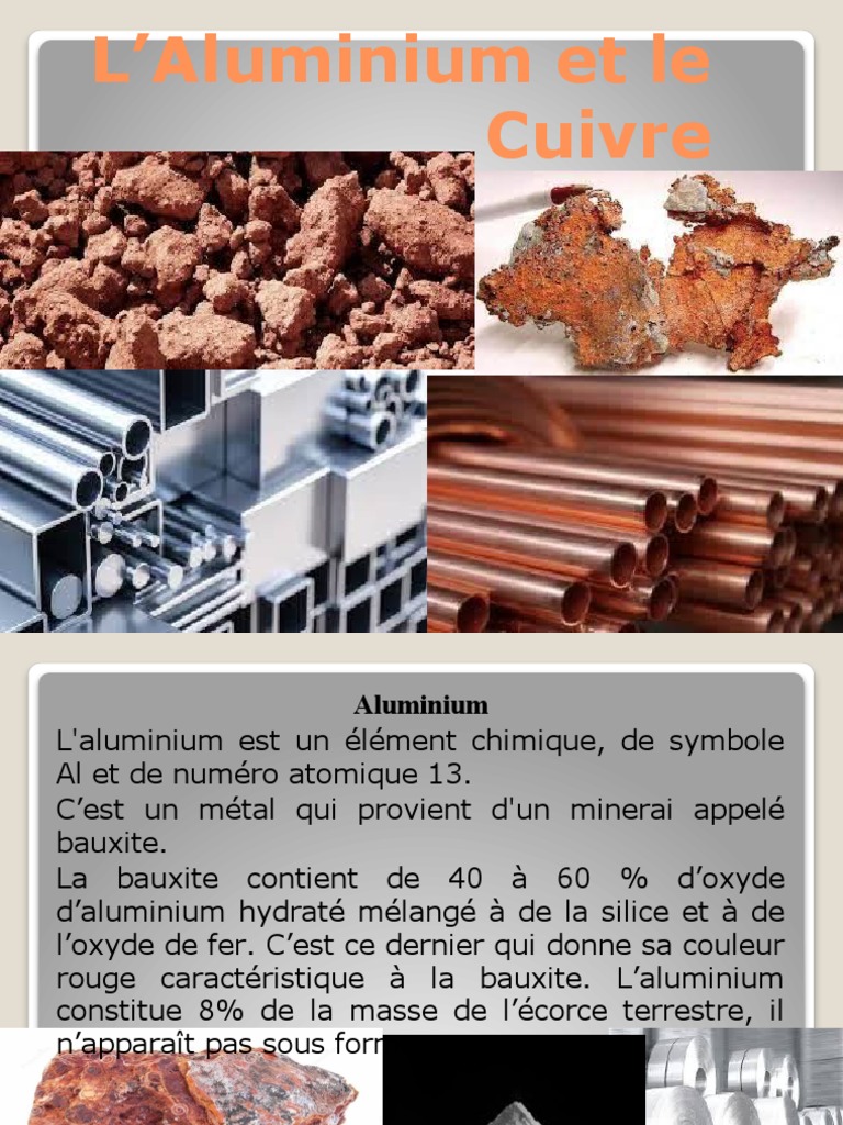 Aluminium Et Cuivre (1) FINAAAAAL PDF Cuivre Aluminium — free download