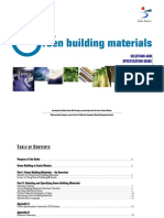 Green Building Materials