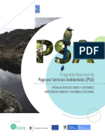 Programa Nacional de Pagos Por Servicios Ambientales 2021