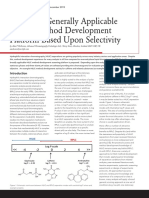 Mckeown A Simple Generally Applicable Hilic Method Development Platform Based Upon Selectivity