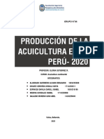 Epc - Producción de La Acuicultura en El Perú - 2020