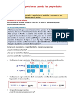 4° SESION - M - Resolvemos Problemas Usando Las Propiedades MATEMATICA