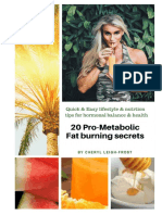 20 Pro Metabolic Fat Burning Secrets