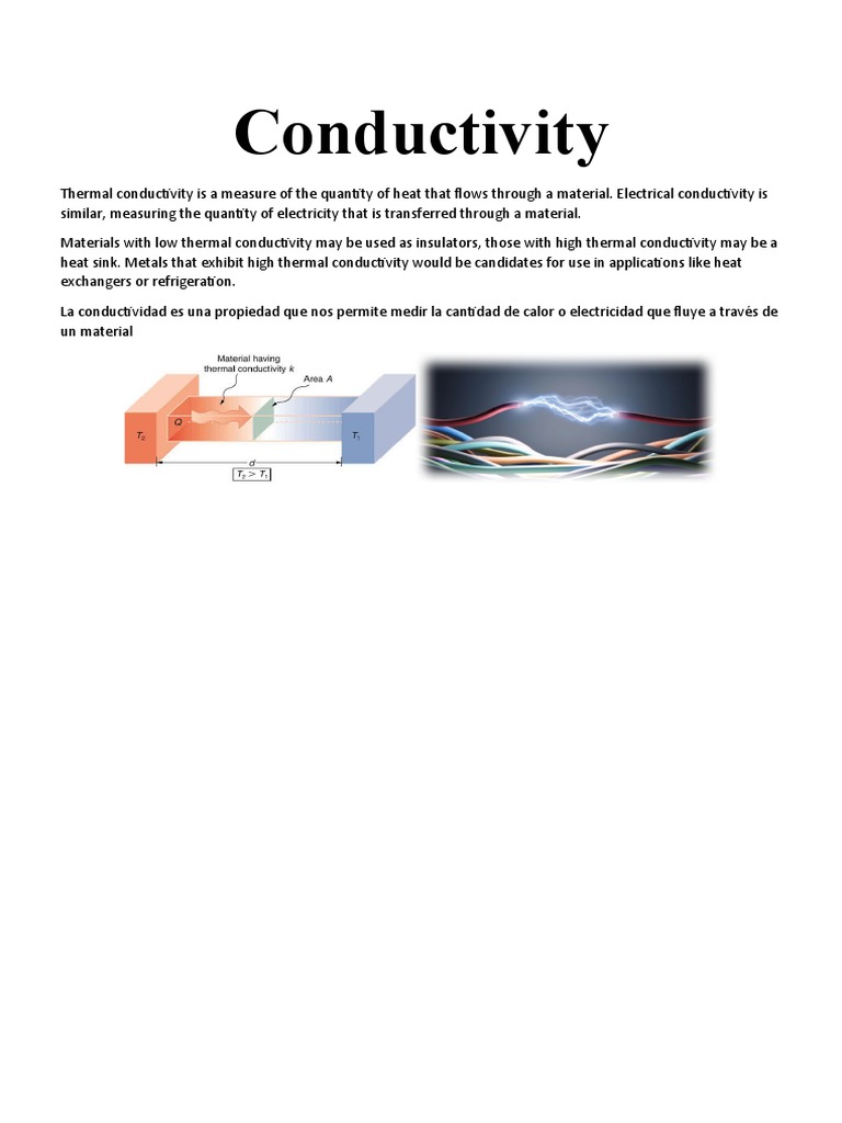 Conductivity | PDF
