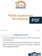 Mobile Applications Development: 2021-2022 Waleed Alzebari