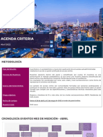 Agenda Criteria Abril 2022