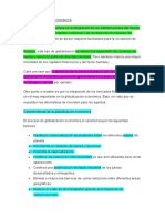 Globalizacion Economica y Financiera