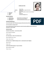 Curriculum Vitae Gustavo Defaz