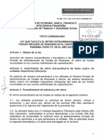 Congreso aprueba retiro de hasta 4 UIT de las AFP