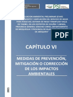 Cap 6 Medidas de Prevención, Mitigación o Corrección de Los Impactos Ambientales