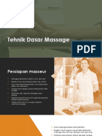 Tehnik Dasar Massage