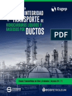 Brochure Gestión de Integridad para El Transporte de Hidrocarburos Líquidos y Gaseosos Por Ductos