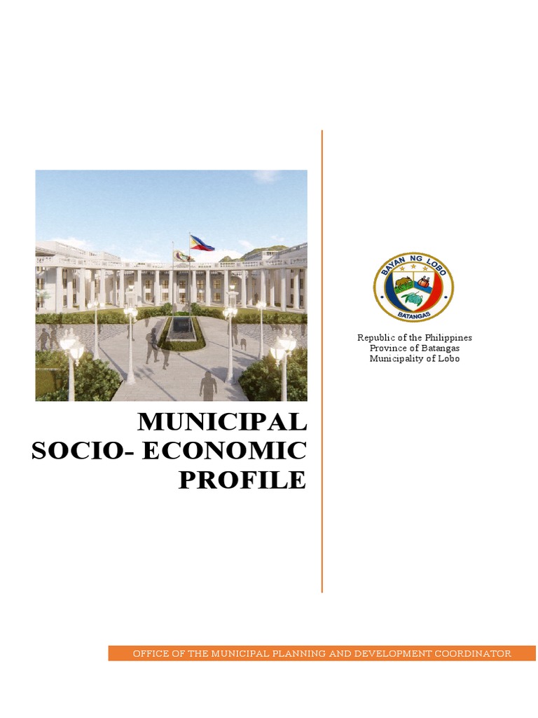 Lobo Batangas Socio-Economic Profile 2021 | PDF | Rock (Geology ...