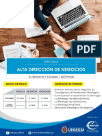 Alta Dirección de Negocios