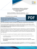 Guía de Actividades y Rúbrica de Evaluación - Tarea 5 - Aplicaciones Con Circuitos Combinacionales y Secuenciales