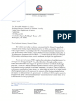 ANCA Letter To DoJ FARA Unit May 3 2022