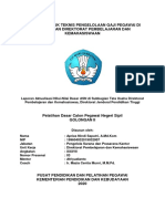 Draft Petunjuk Teknis Pengelolaan Gaji Pegawai Di Lingkungan Direktorat Pembelajaran Dan Kemahasiswaan