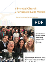 For A Synodal Church:: Communion, Participation, and Mission
