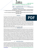 Rainfall Prediction System: (Peer-Reviewed, Open Access, Fully Refereed International Journal)