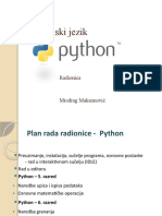 Python - Opcenito