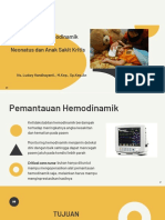 Hemodinamik Monitoring Pada Neonatus Dan Anak Sakit Kritis