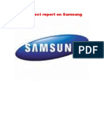 A Project Report On Samsung