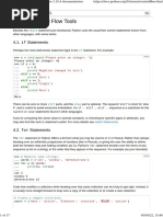 More Control Flow Tools - Python 3.10.4 Documentation