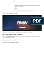 FSC Code Solution For BMW E Series