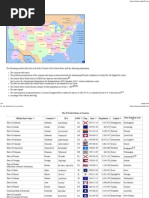 USA (States and Codes) | PDF | Missouri | The United States