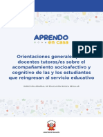 Orientaciones Tutores Acompanamiento Socioafectivo