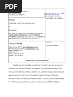 Jane Doe, Et Al., v. Dr. Paul Jones, Et Al.