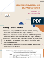 Diklat Penyusunan Dupak Guru #3