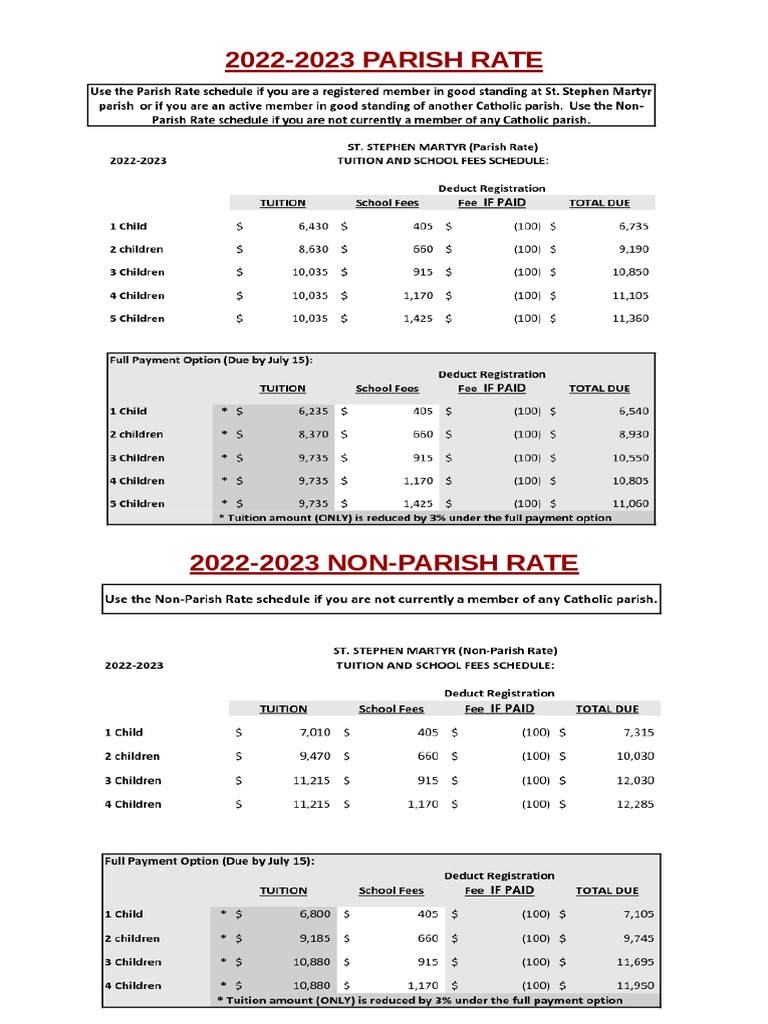 20222023 Tuition PDF