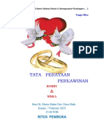 TEKS T Peray Perkawinan 2018 - Tanpa Misa