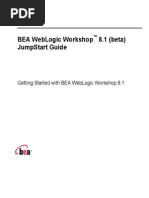 Bea Weblogic Workshop 8.1 (Beta) Jumpstart Guide