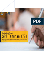 Materi Langsung Aktif WP Badan PKP 2 - SPT 1771 UMKM