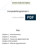 Comptabilité Générale 2 - Soufiane CHRAIBI - S2 - CUKS - 19-20